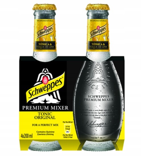 Sycený nápoj Schweppes 200 ml x 12 kusů