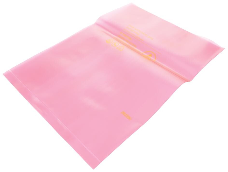 Multicomp Pro 001-0014F Pink Antistatic Bag, 203.2Mm X 254Mm