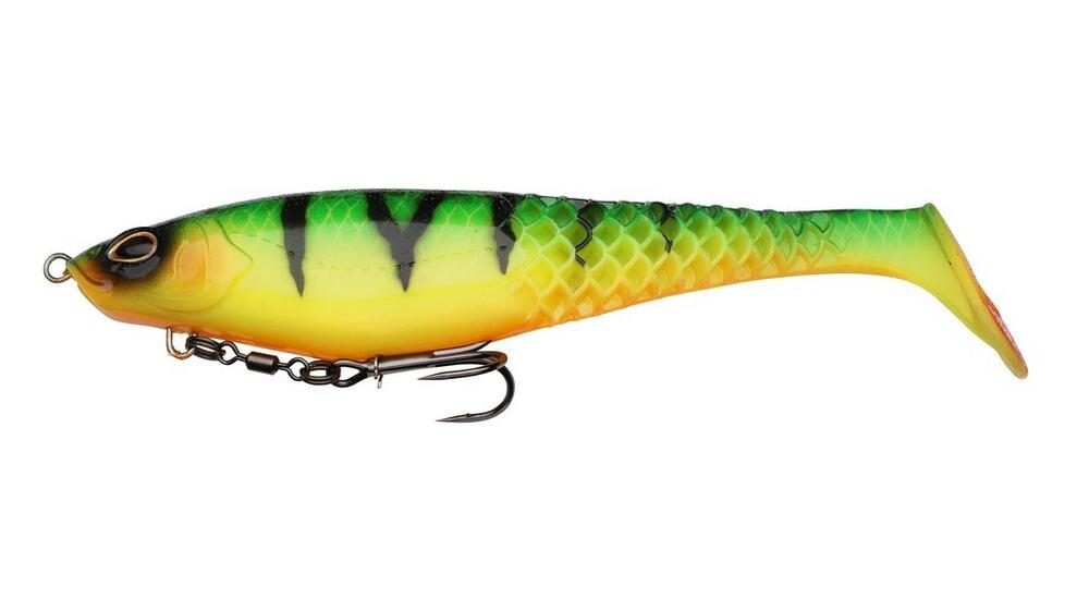 Berkley Gumová nástraha PowerBait Cullshad Shallow Firetiger - 15cm