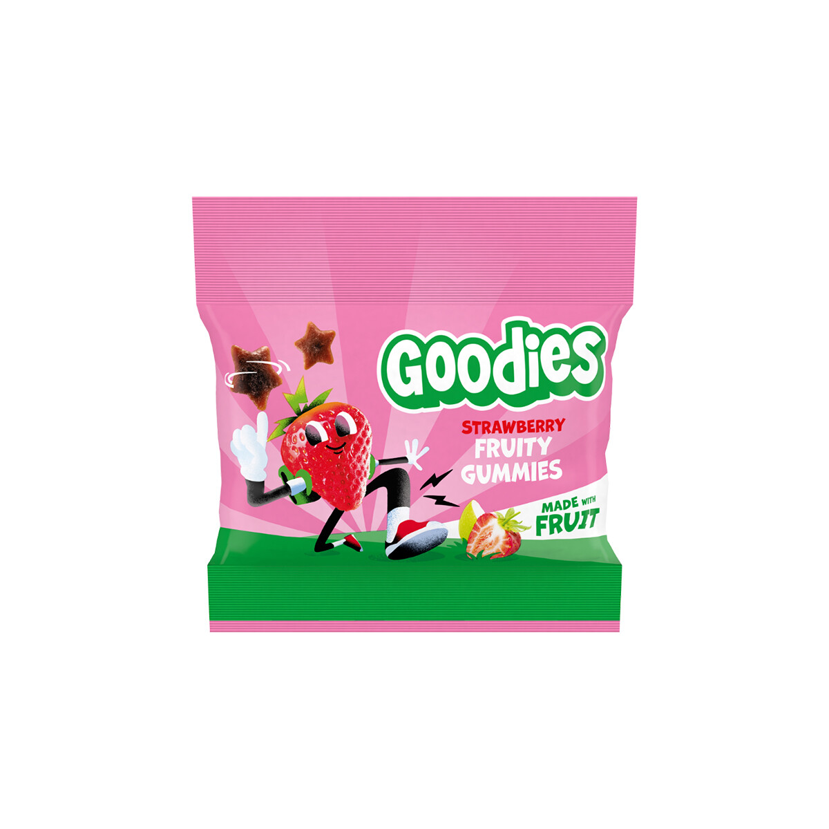 GOODIES jahodoví gumídci 17 g