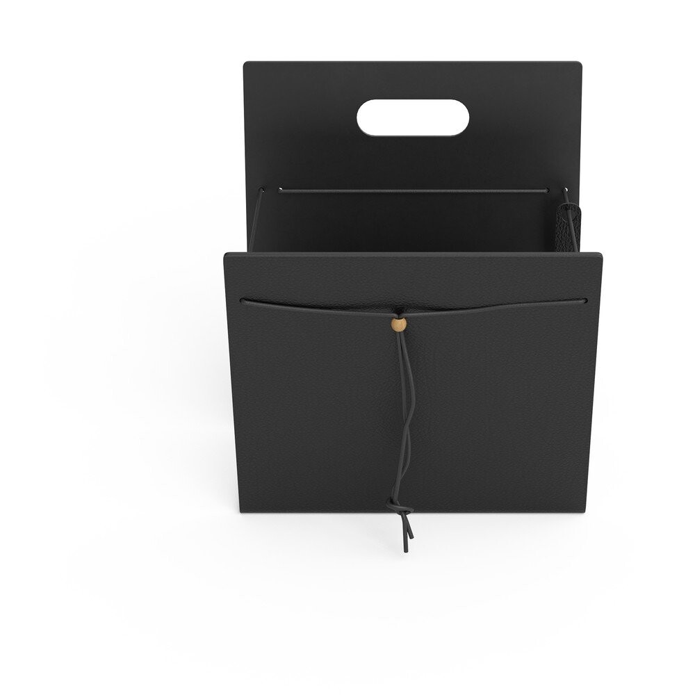 Kovový/z eko kůže stojan na časopisy Bull M – LIND DNA