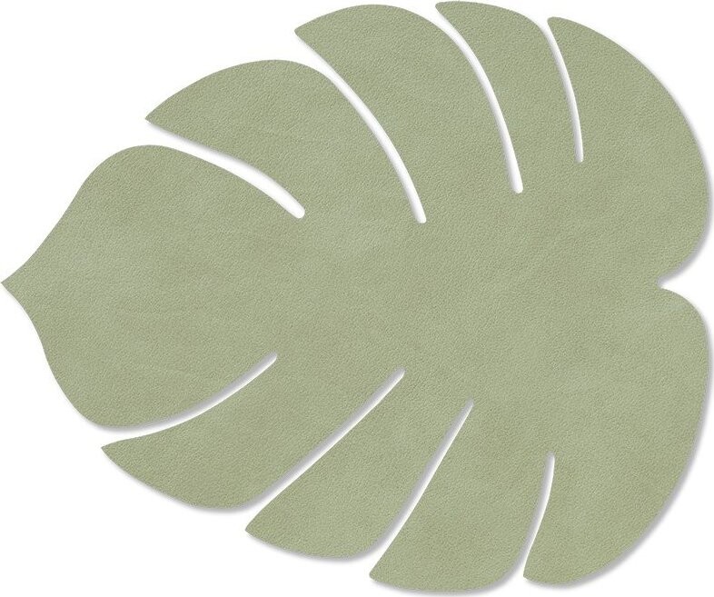 Prostírání z eko kůže 22x26 cm Monstera Leaf Nupo – LIND DNA