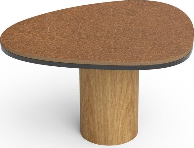 Koňakově hnědý nástěnný ocelový háček Dot L Bull – LIND DNA