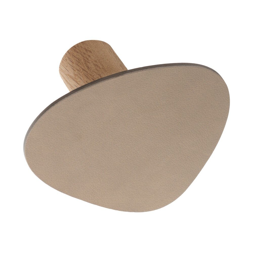 Šedobéžový nástěnný ocelový háček Dot L Nupo – LIND DNA