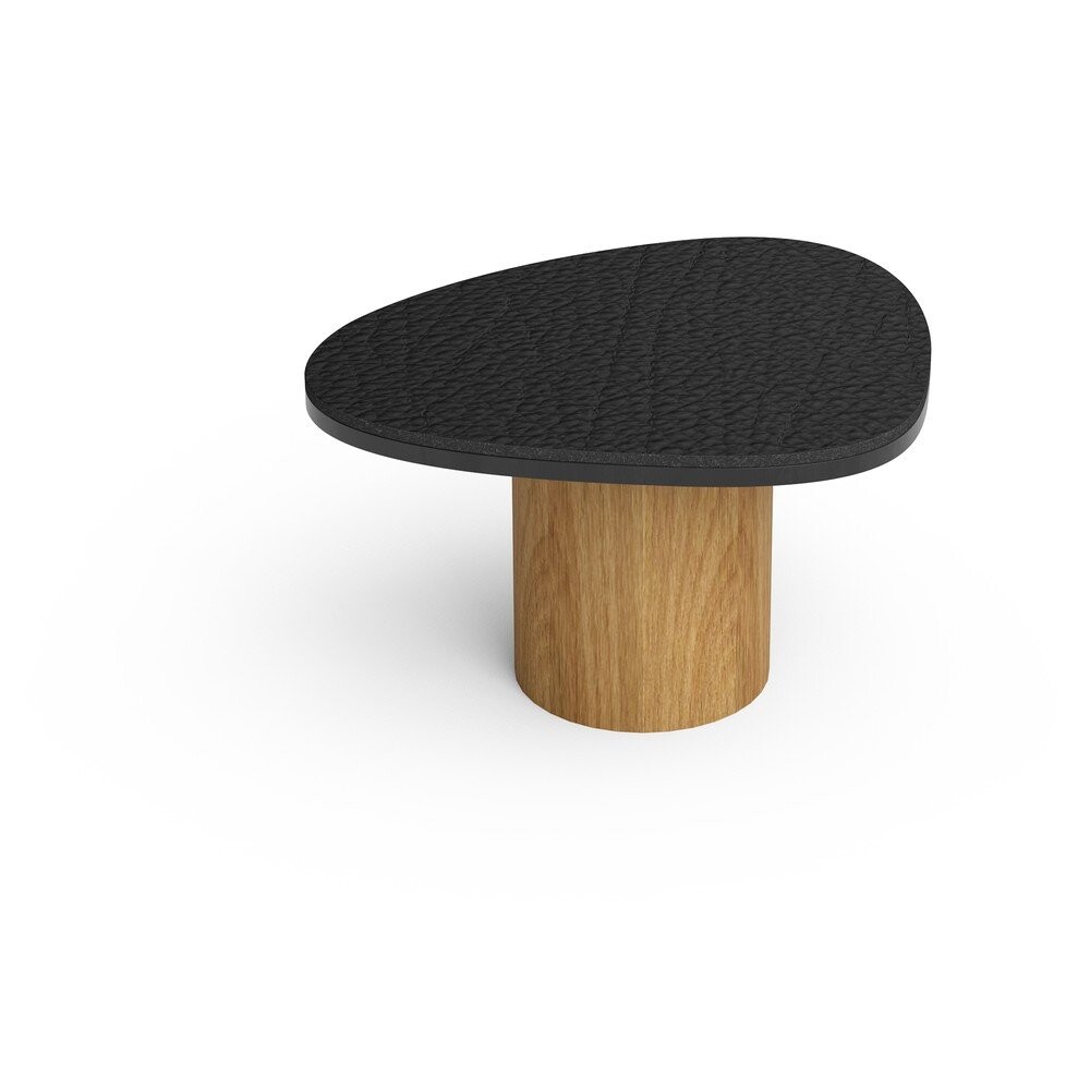 Černý nástěnný ocelový háček Dot S Bull – LIND DNA