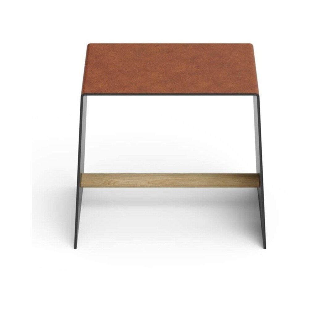 Koňakově hnědá kovová stolička Bull – LIND DNA