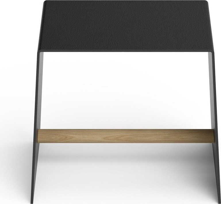 Černá kovová stolička Bull – LIND DNA