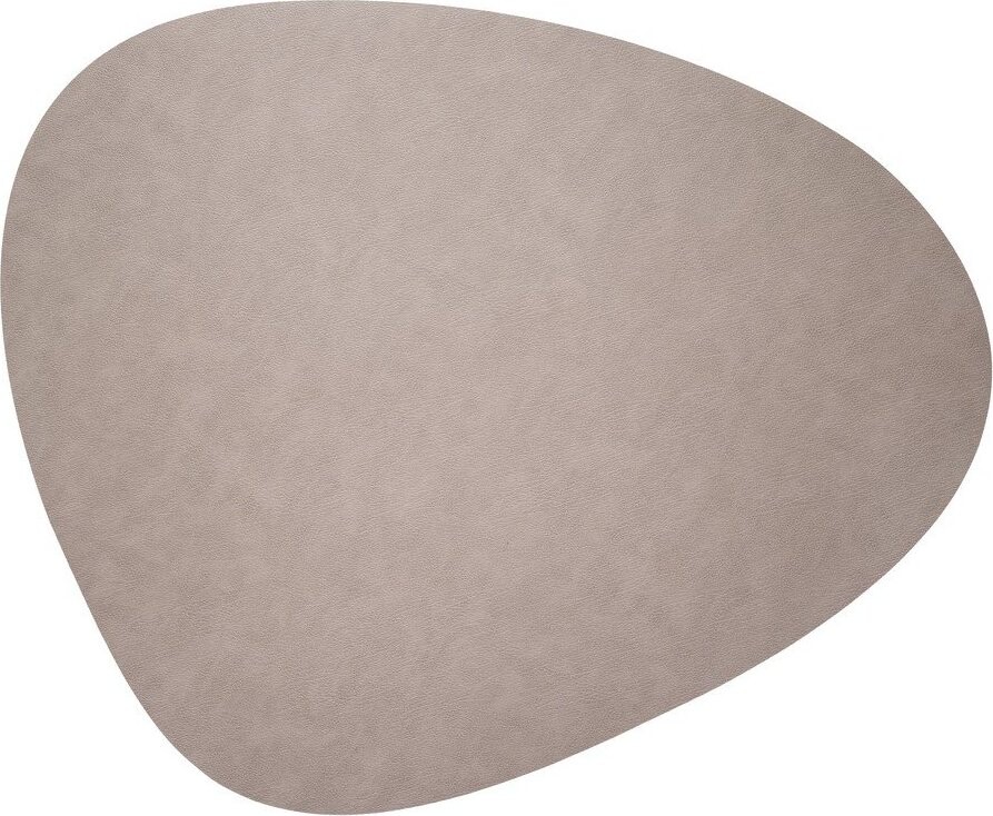 Šedobéžová kůže 92x108 cm Curve XXXL Bull – LIND DNA