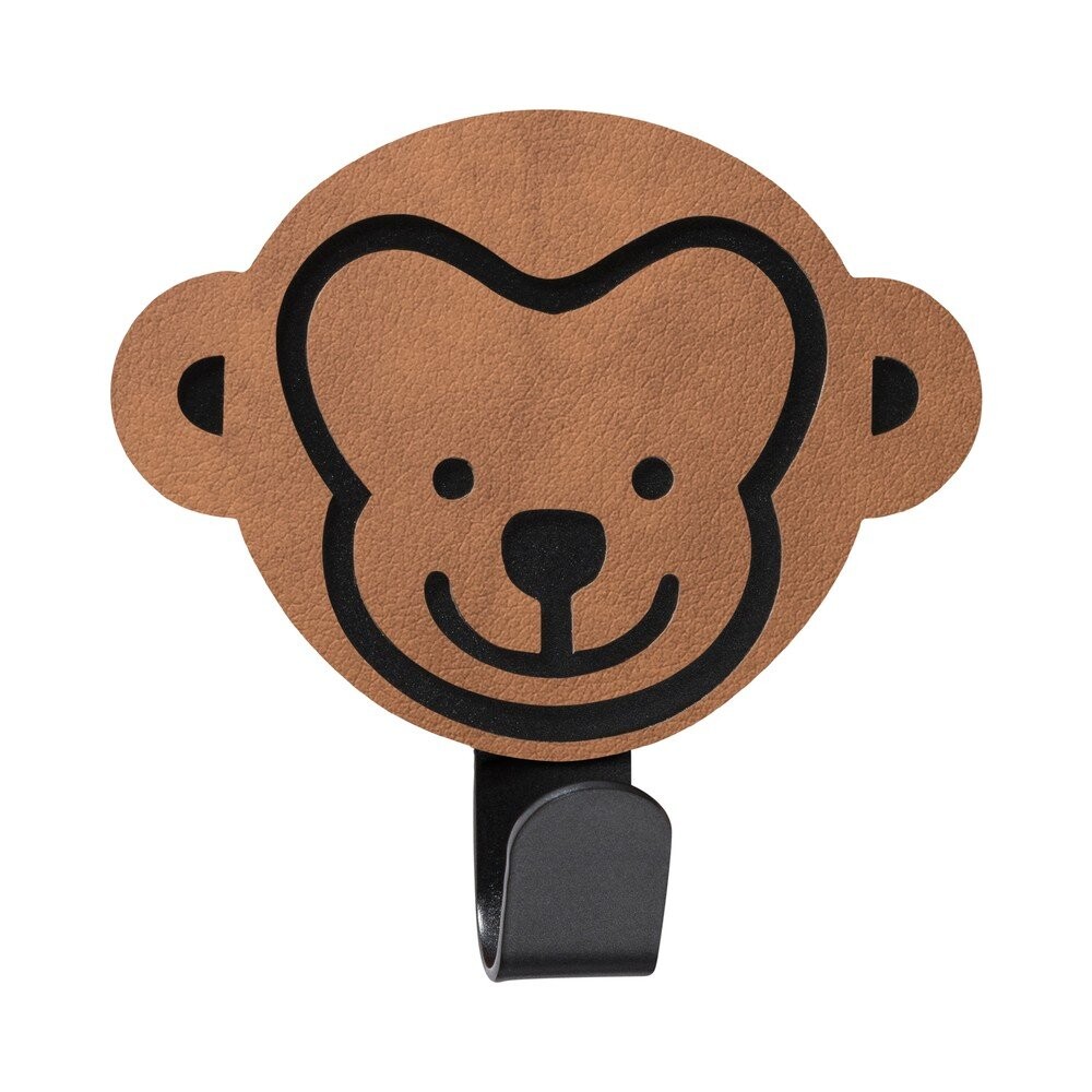 Hnědý ocelový háček bez vrtání Monkey Nupo – LIND DNA