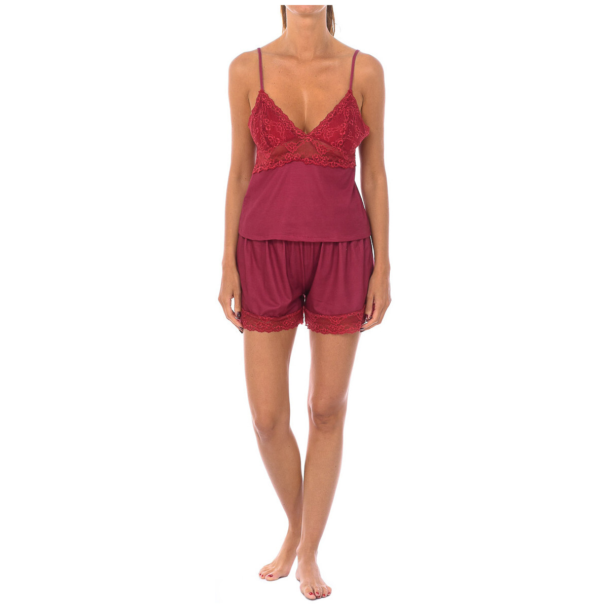 Feyza  1203-BURGUNDY  Červená