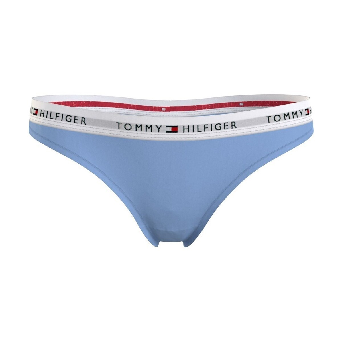 Tommy Hilfiger 1pk Thong Modrá