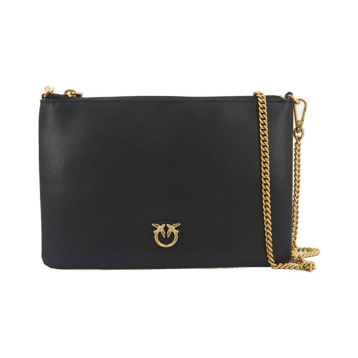Pinko  CLASSIC FLAT LOVE BAG SIMPLY  Černá