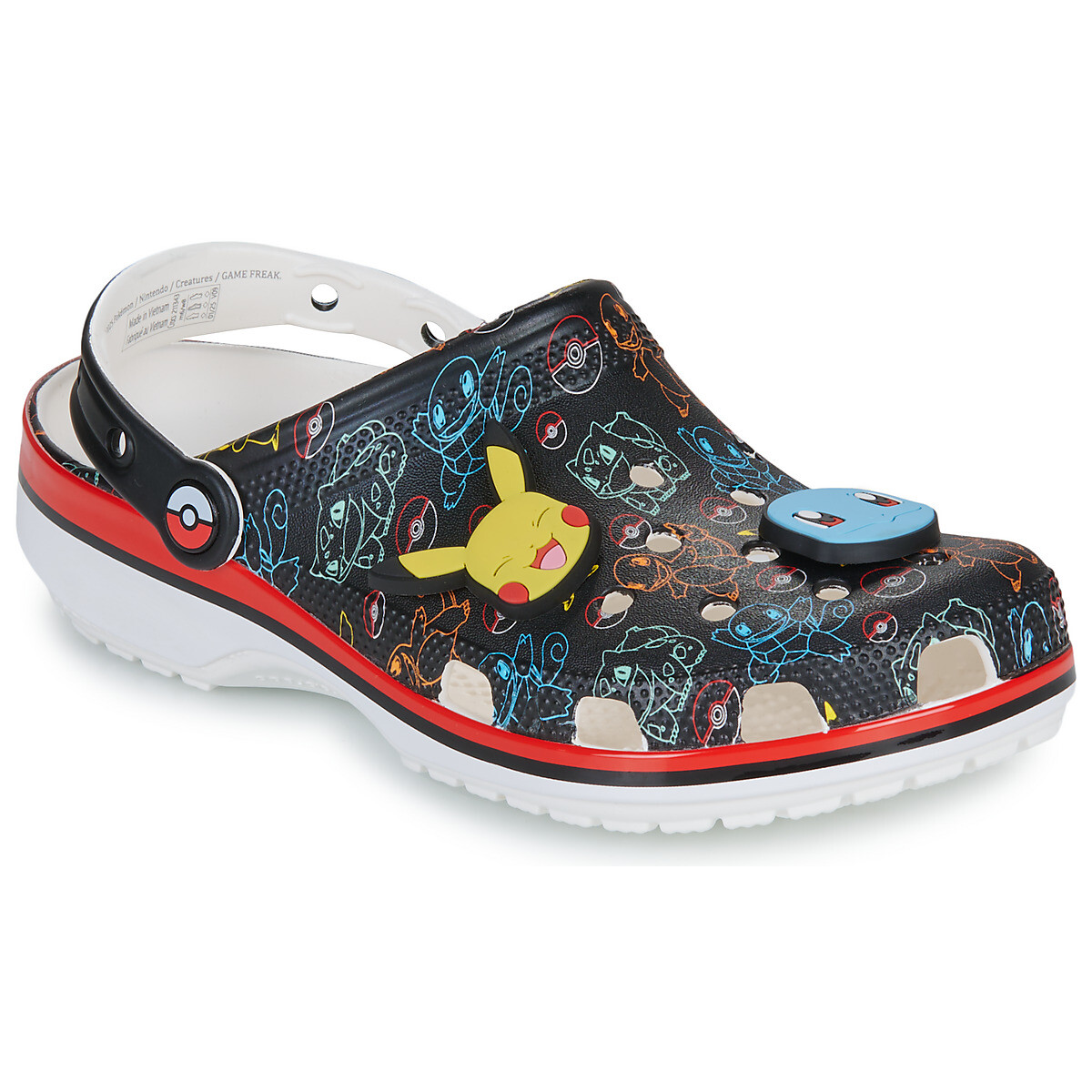 Crocs  Pokemon Print Cls Clg  Černá