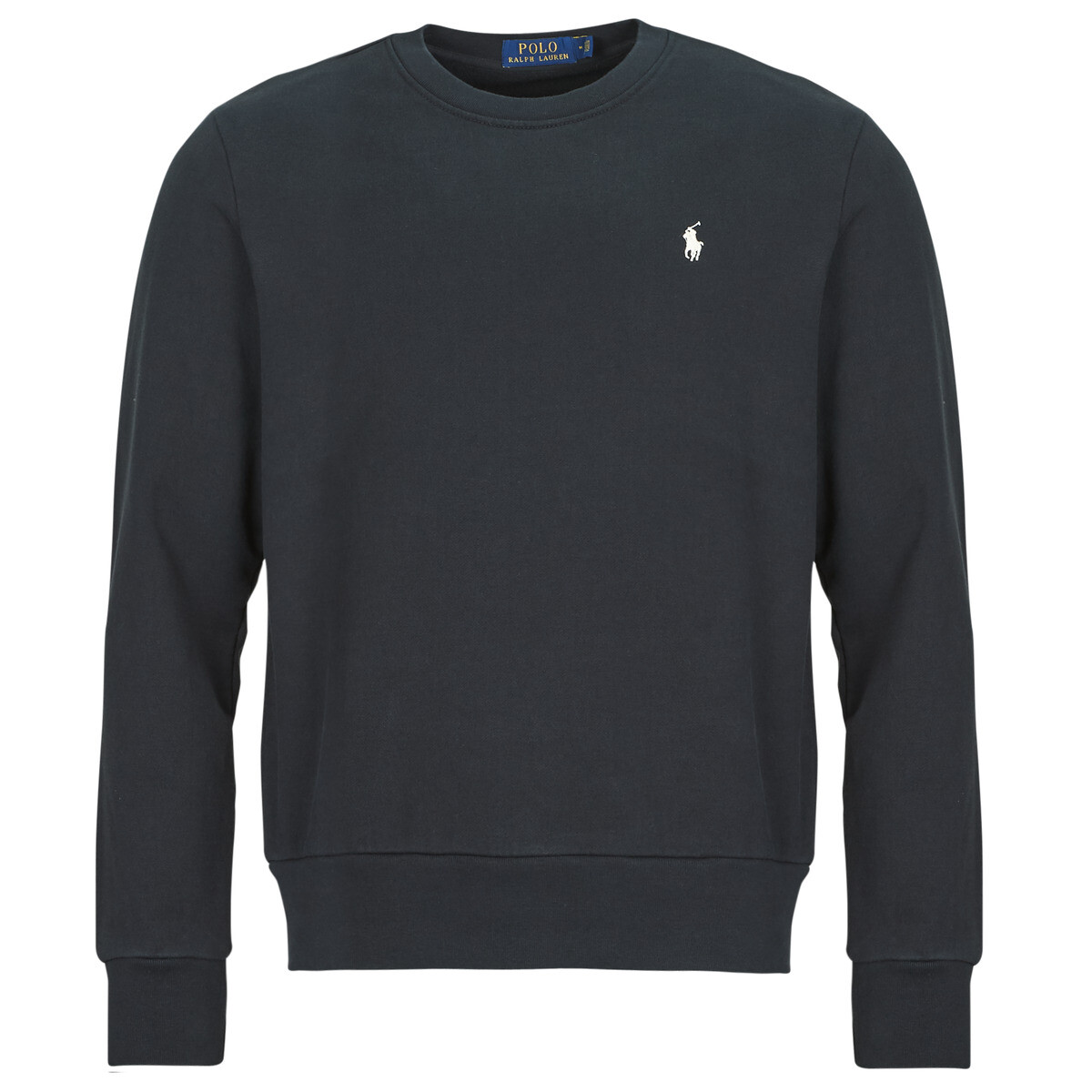 Polo Ralph Lauren  SWEAT COL ROND MOLLETONNE TERRY  Černá