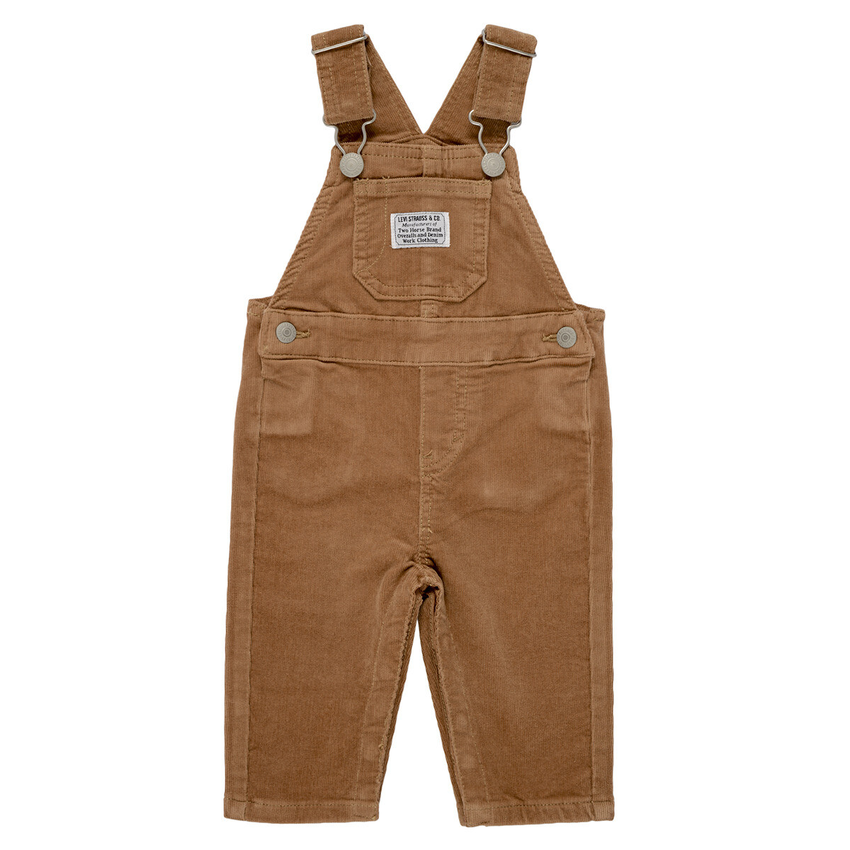 Levis  CORDUROY OVERALL  Hnědá