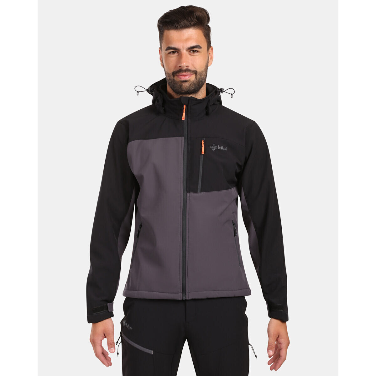 Kilpi  Pánská softshellová bunda  ONTAVIO-M  Šedá