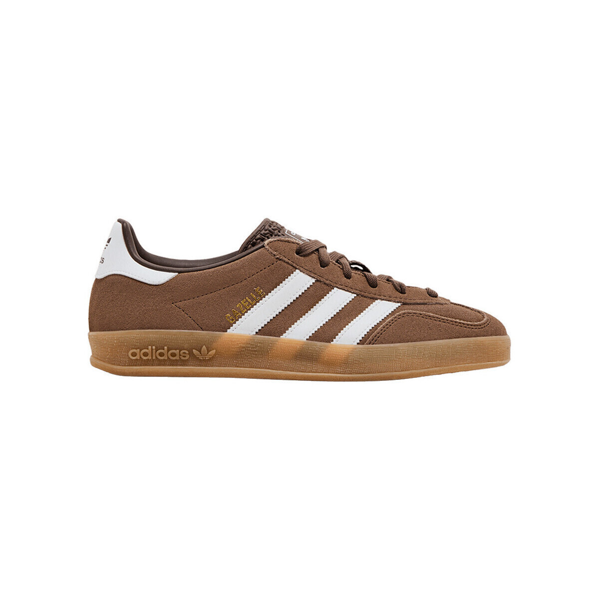 adidas  Gazelle Indoor Earth Strata White Gold Metallic  Hnědá