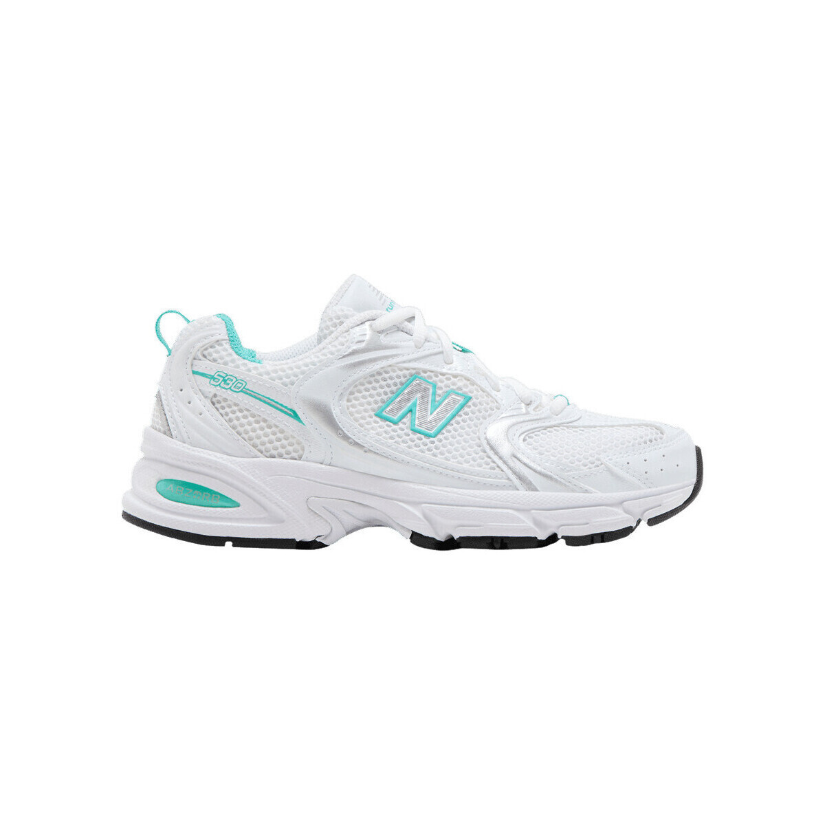 New Balance  530 White Teal  Bílá