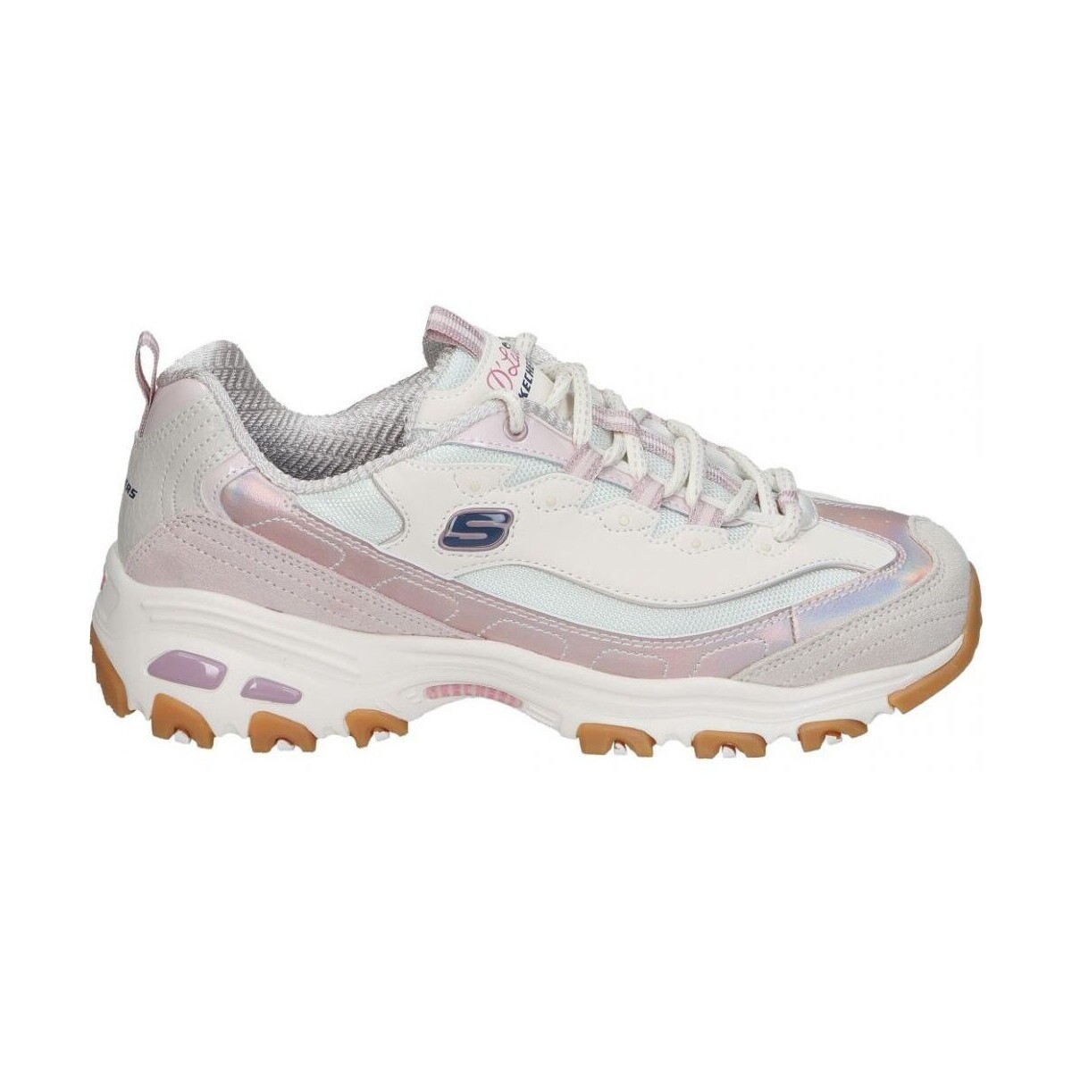 Skechers  150556-LTPK  Bílá