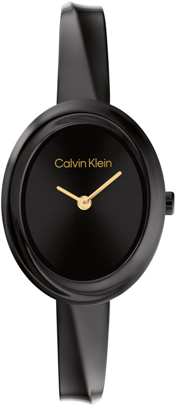 Calvin Klein Twisted Bezel Bangle 25100112