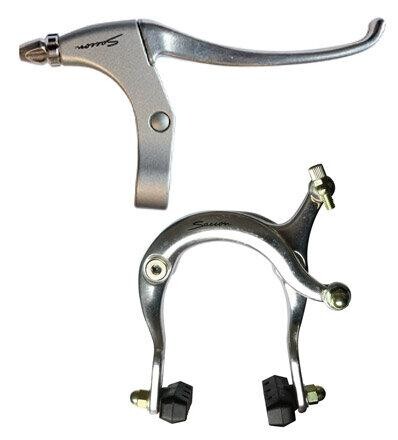 Basic Brzdová čelist Al přední+ brzd. páka Al Saccon