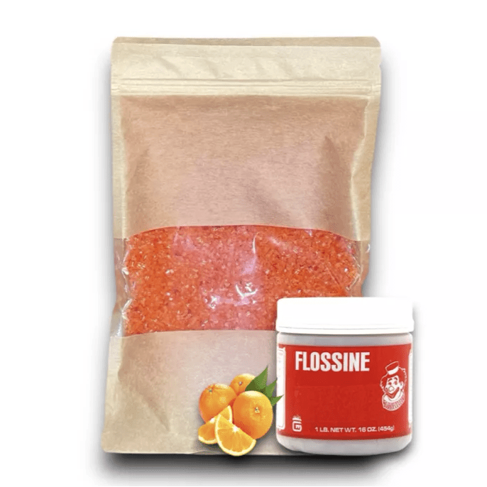 Cukr na cukrovou vatu - 1 Kg - Pomeranč - Knapro