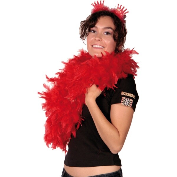 ČELENKA s korunkami červená