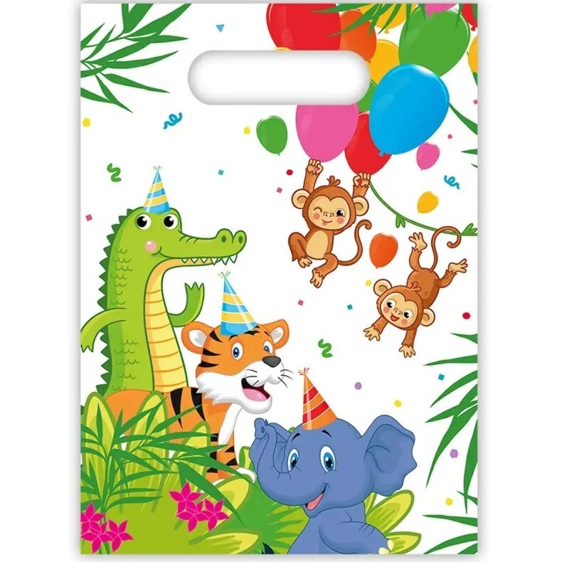 Tašky Jungle balloons 6 ks