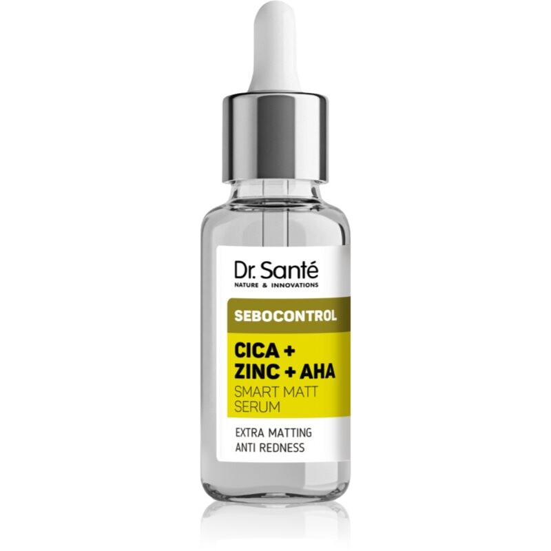 Dr. Santé Sebocontrol Cica + Zinc + AHA matující sérum pro stažení rozšířených pórů 30 ml