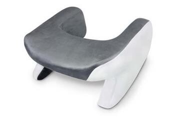 CONNECT IT FOR HEALTH ErgoWork Anatomický polštář na čtení a práci ŠEDÝ