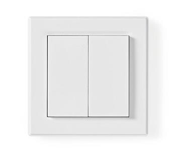 Nedis bezdrátový nástěnný chytrý RF 2-vypínač