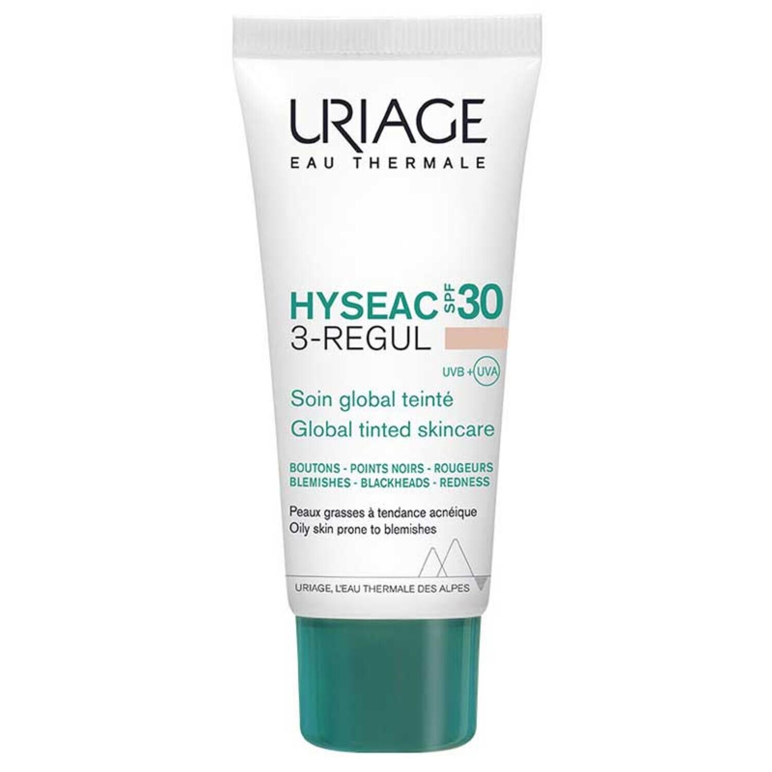 Uriage Tónovaný krém pro problematickou pleť SPF 30 Hyseac 3-Regul (Global Tinted Skincare) 40 ml