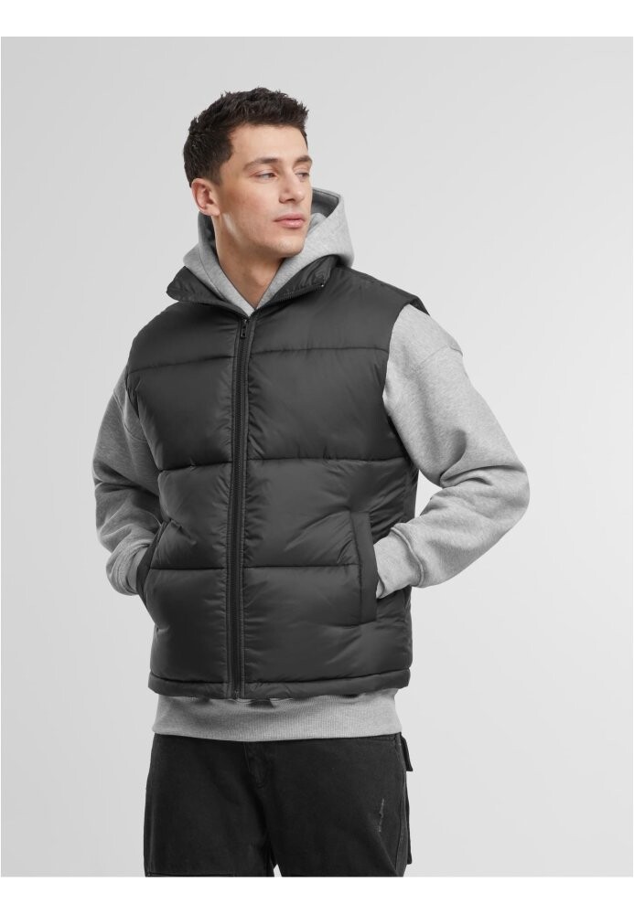 Basic Puffer Vest - cloudgrey L