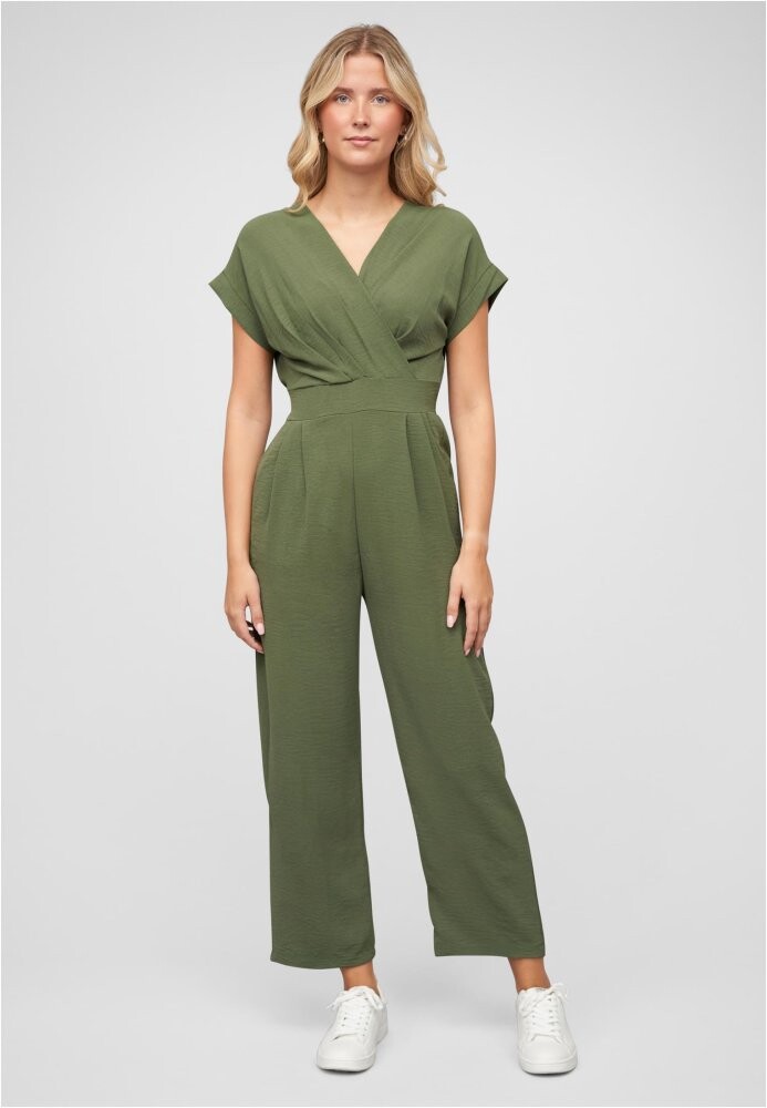 Jumpsuit in Wickeloptik mit 2-Pockets M