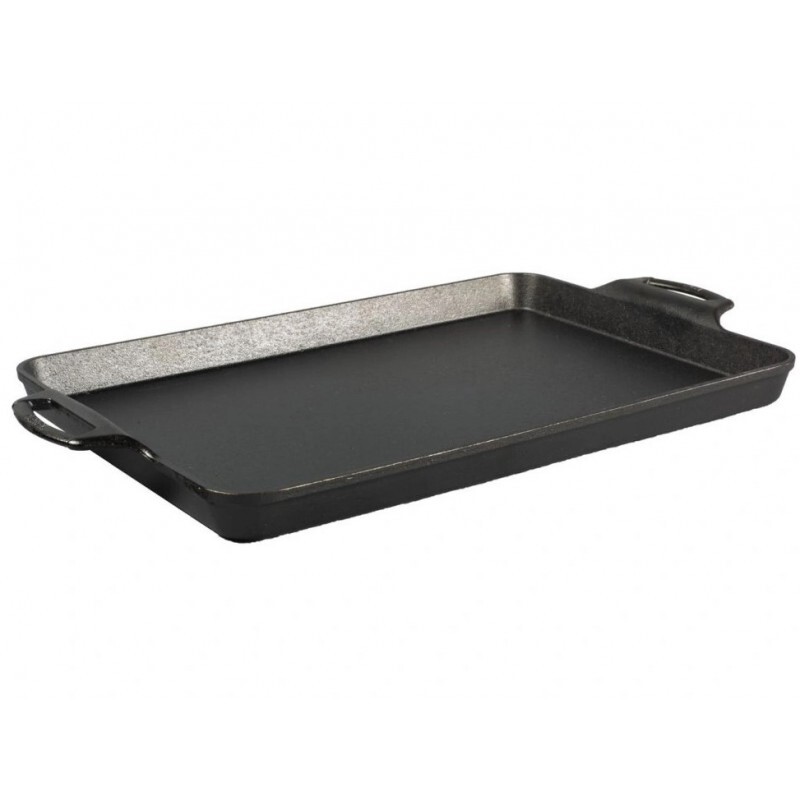 Nízký litinový pekáč Lodge 39x27 cm