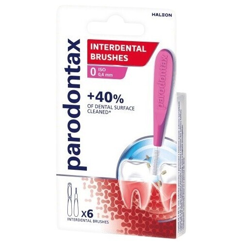 Parodontax mezizubní kartáček 0.4mm 6ks