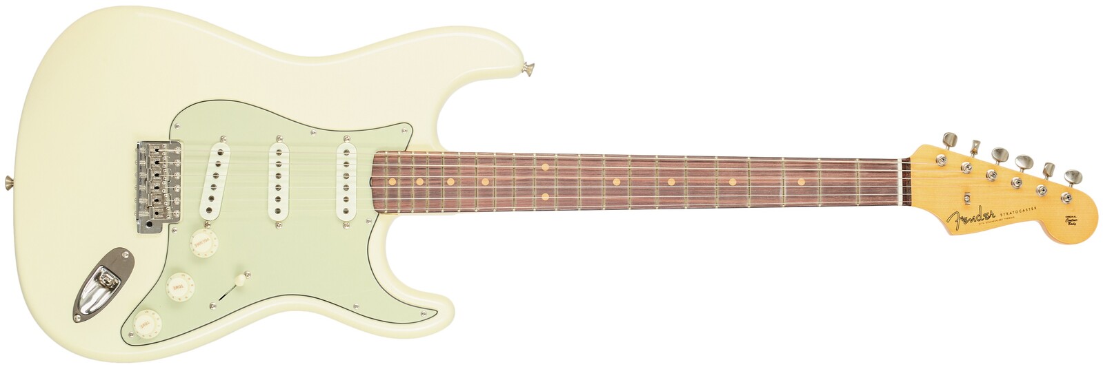 Fender Custom Shop Vintage Custom 59 Stratocaster TCP Faded Vintage Wh