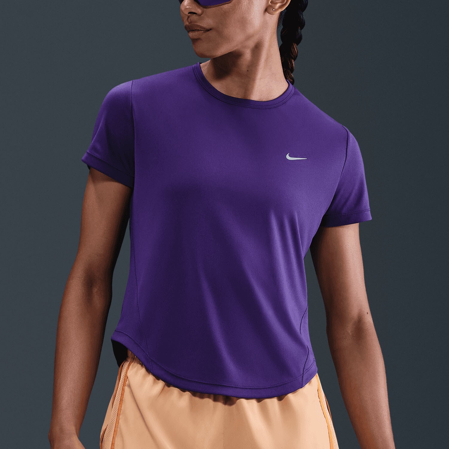 Nike Women Tempo Dri-FIT Short Sleeve Top L