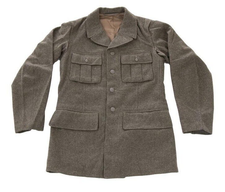 Sako polní 6 kapes vlněné M39/58 Švédsko WWII originál Velikost: 100 (1949 / nášivky kavalerie), zašitá podšívka