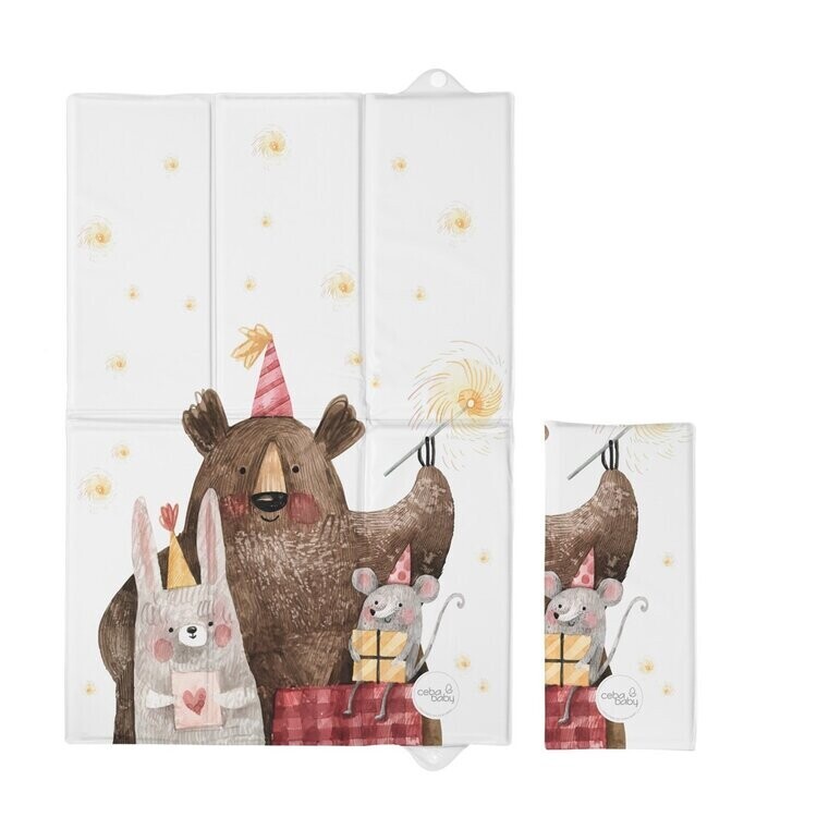 CEBA BABY Podložka přebalovací cestovní (60x40) Basic Celebration