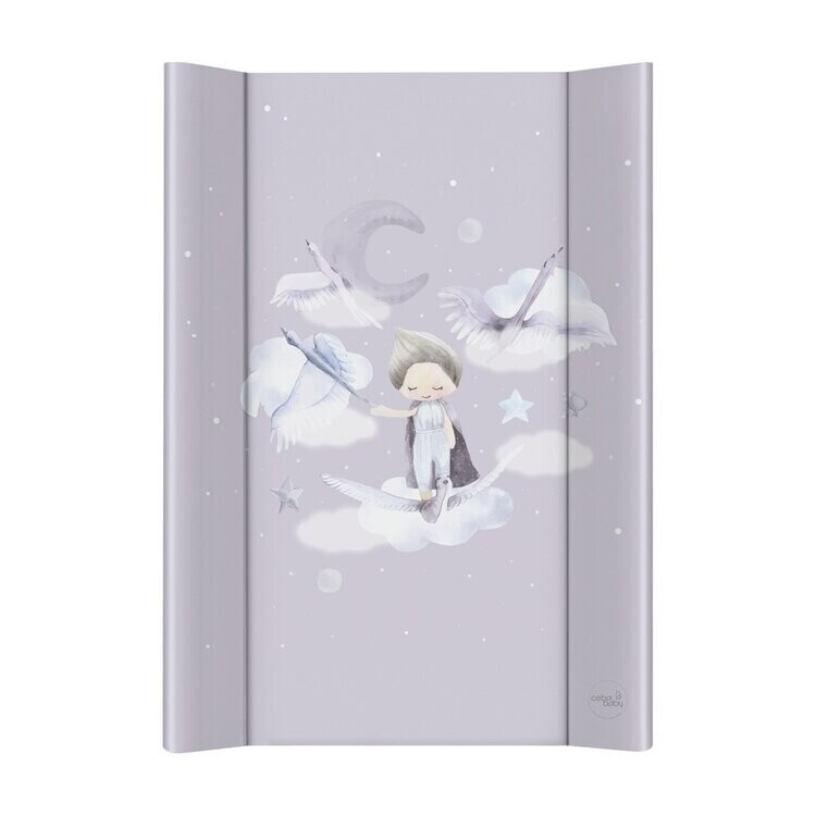 CEBA BABY Podložka přebalovací 2-hranná měkká (50x70) Basic Wild Swans