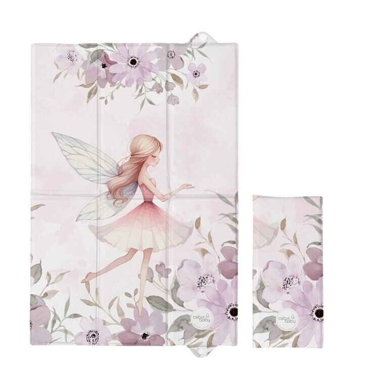 CEBA BABY Podložka přebalovací cestovní (60x40) Basic Meadow Fairy