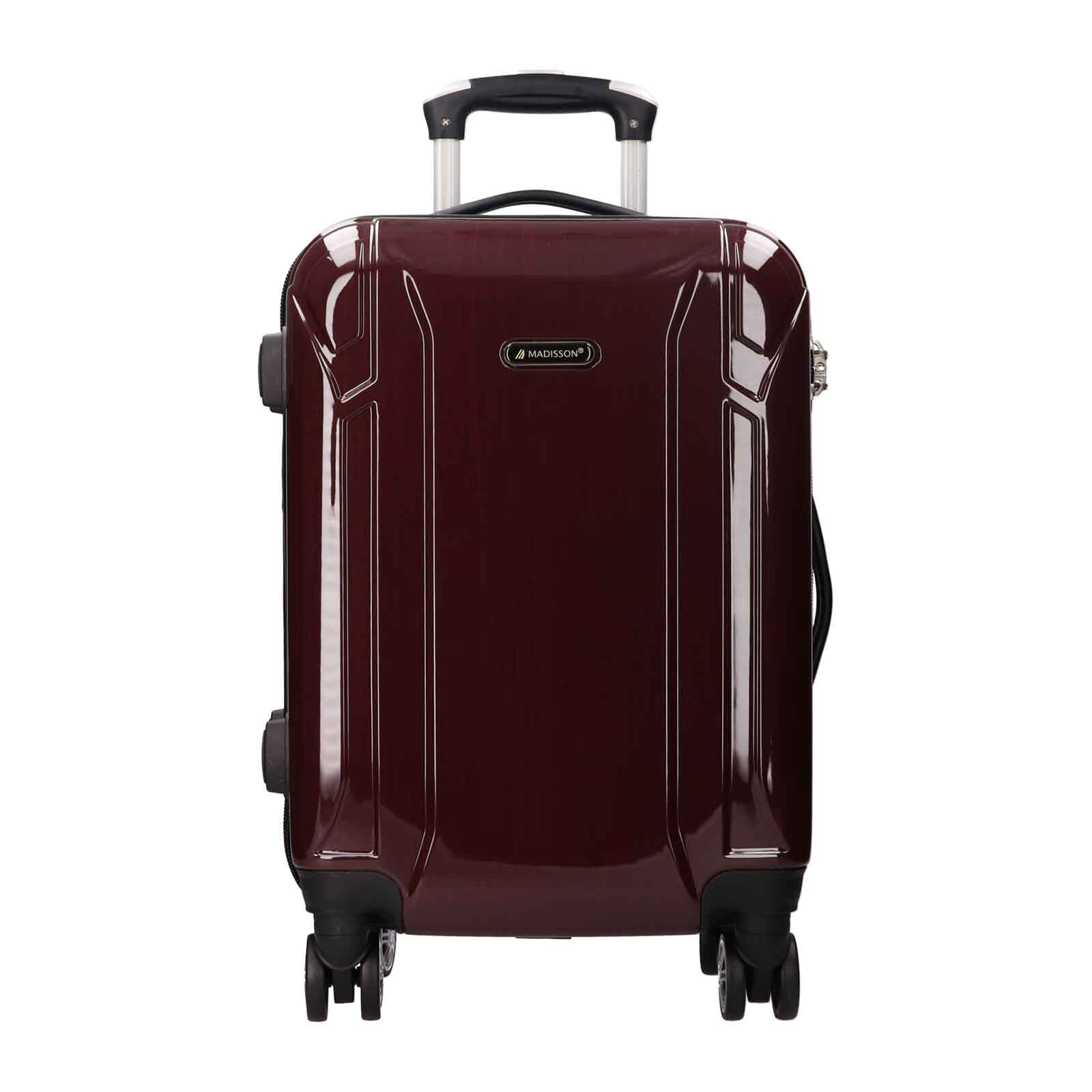 Cestovní kufr Madisson Polle S - tmavě vínová 36l