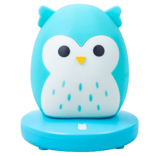 Squishmallows FIZZ Dekorativní osvětlení - Sova Winston