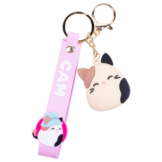 Squishmallows FIZZ Přívěsek na klíče - Kocour Cam