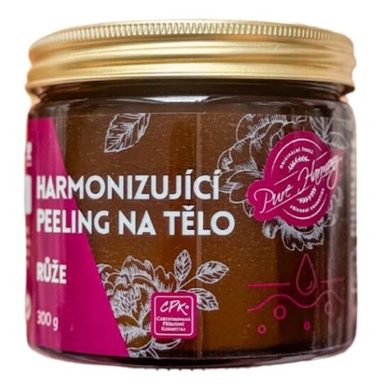 PURE HARMONY Harmonizující peeling na tělo růže 300 g