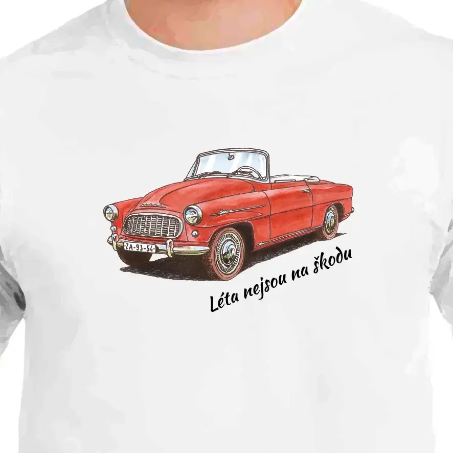 Originální tričko Léta nejsou na škodu, M