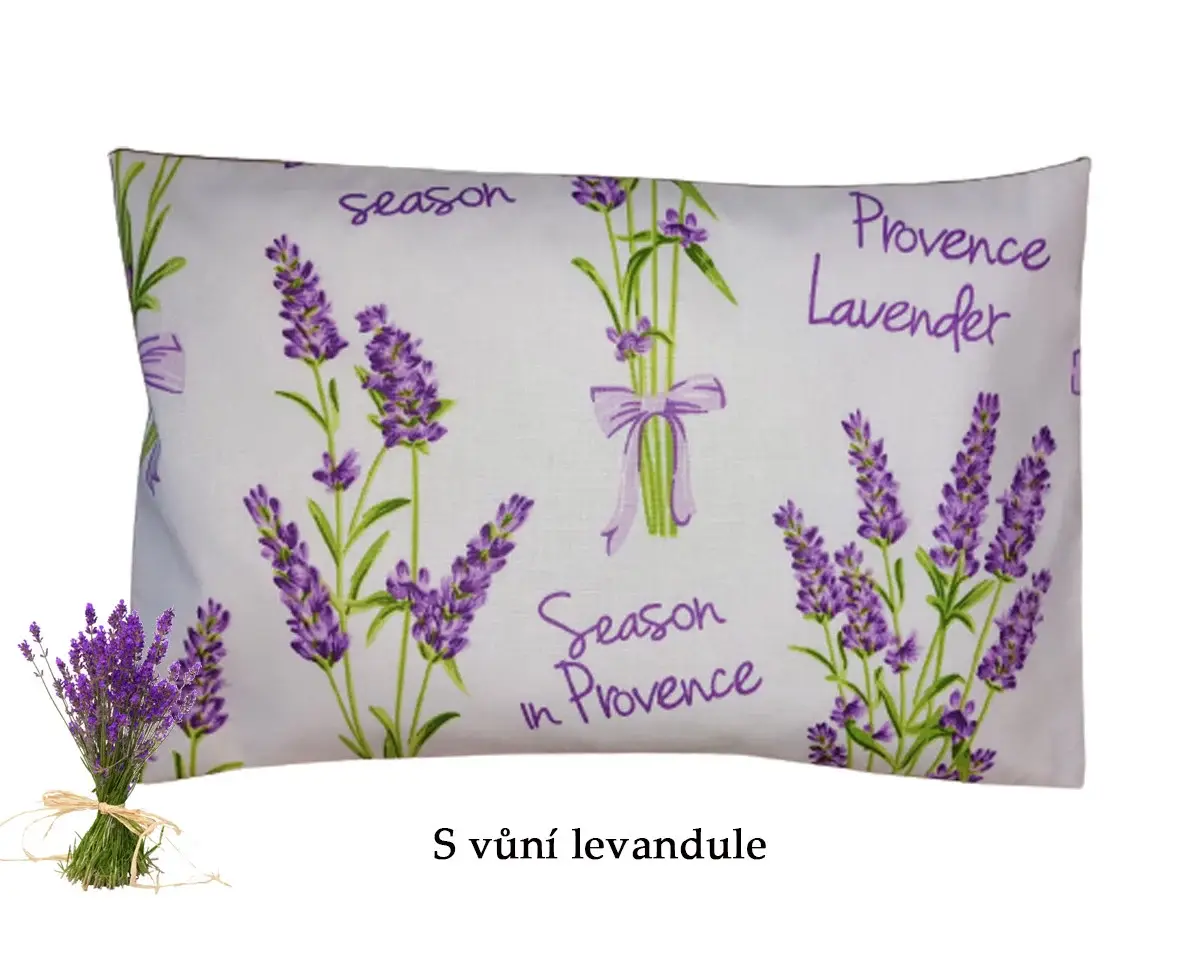 Voňavý nahřívací polštářek - levandulový
