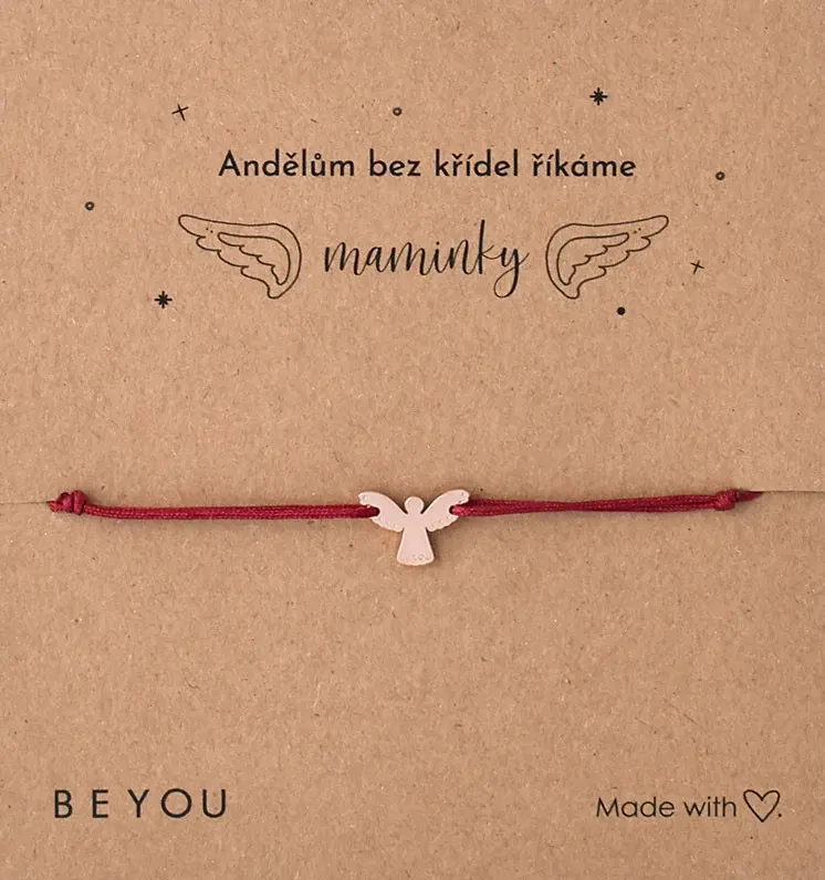 Náramek s andílkem