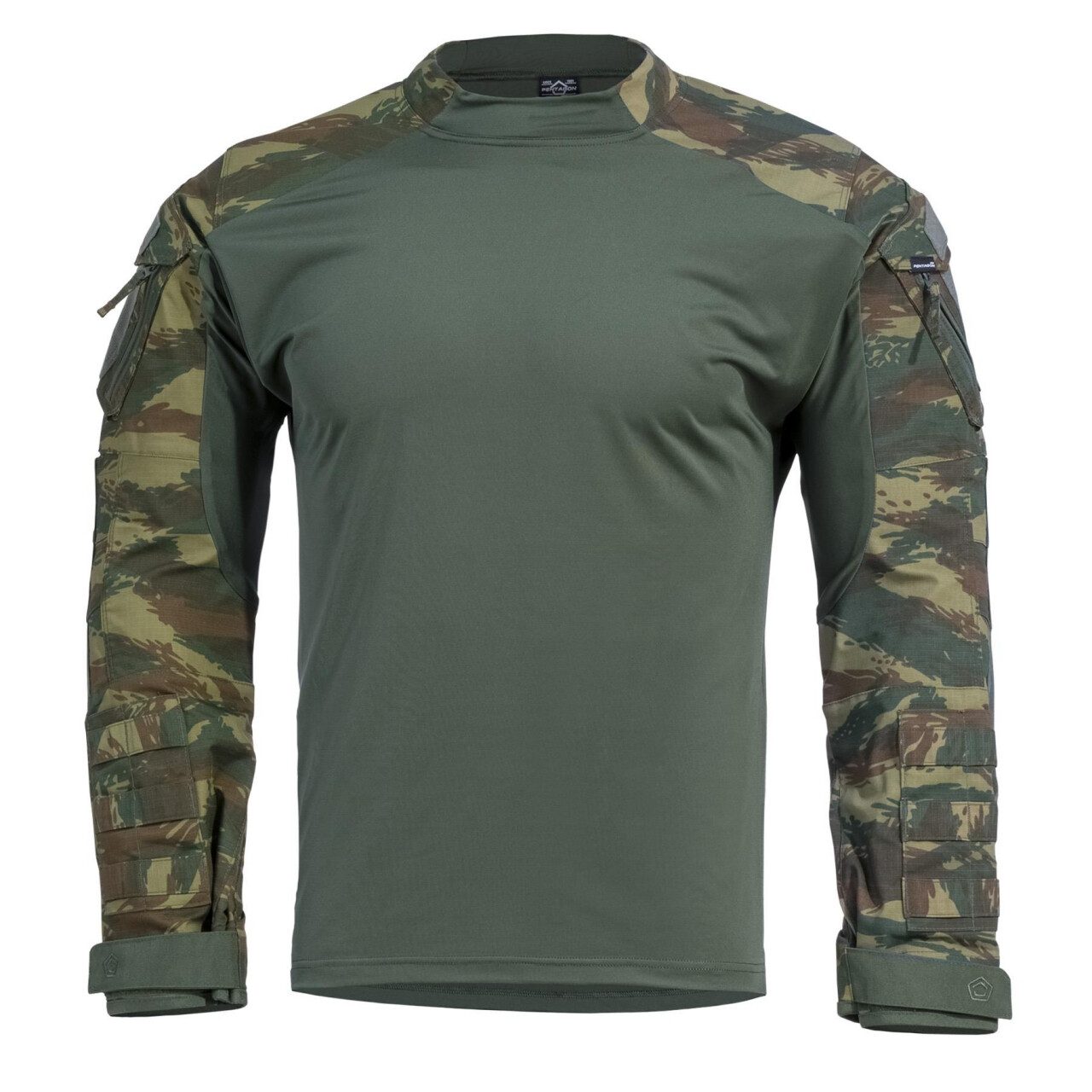 Tričko s dlouhým rukávem Pentagon Wolf Combat - řecký vzor, S